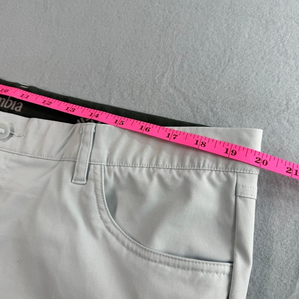 Columbia Golf Pants Mens 38x32 Gray Omni-Wick Lie Angle Performance Travel - Picture 6 of 8